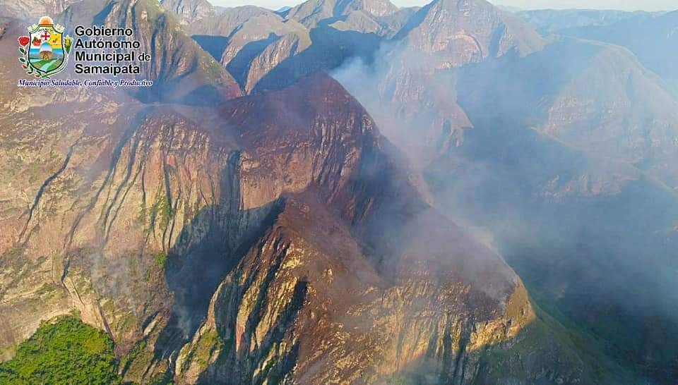 Incendios en Samaipata alertan a pueblos indígenas