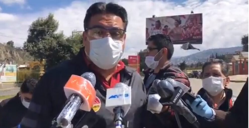 Uso obligatorio de barbijo en La Paz