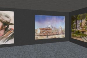 Galería virtual de arte mostrando el talento local en tiempo de coronavirus
