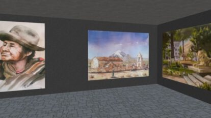Galería virtual de arte mostrando el talento local en tiempo de coronavirus
