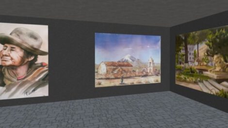 Galería virtual de arte mostrando el talento local en tiempo de coronavirus