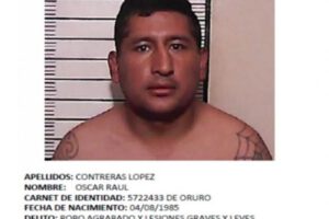 Fuga de reo en Oruro