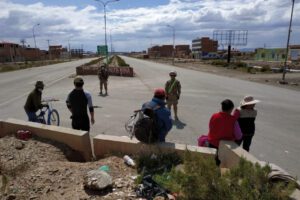 Detenciones por incumplir la cuarentena en Oruro