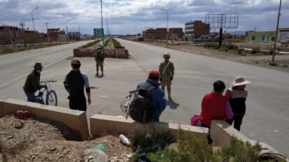 Detenciones por incumplir la cuarentena en Oruro
