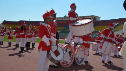 Concurso Departamental de Bandas Estudiantiles en Oruro