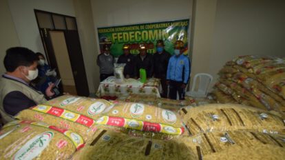 Alimentos para cooperativistas de Fedecomin