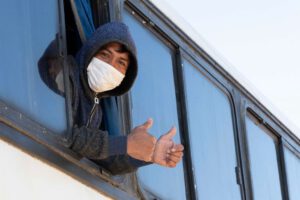 Traslado de personas varadas por Covid-19
