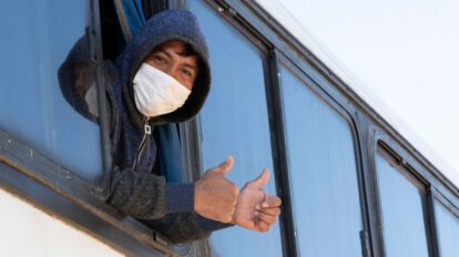 Traslado de personas varadas por Covid-19