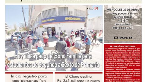 Edición PDF La Patria