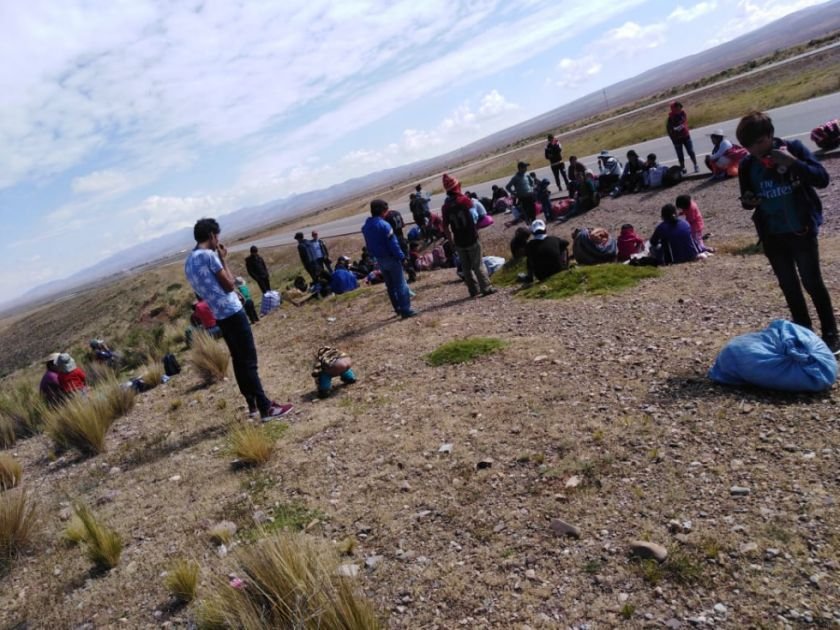 Delegación de chuquisaqueños en aislamiento por Covid-19