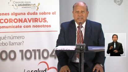 Reporte diario del Ministerio de Salud sobre Covid-19 en Bolivia