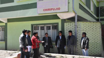 Centro de Salud Chiripujio en condiciones inadecuadas