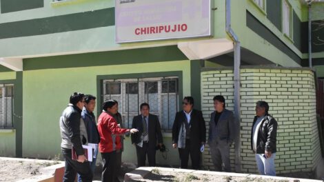 Centro de Salud Chiripujio en condiciones inadecuadas