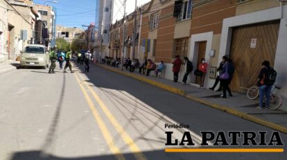 Cuarentena en Oruro durante el día 39