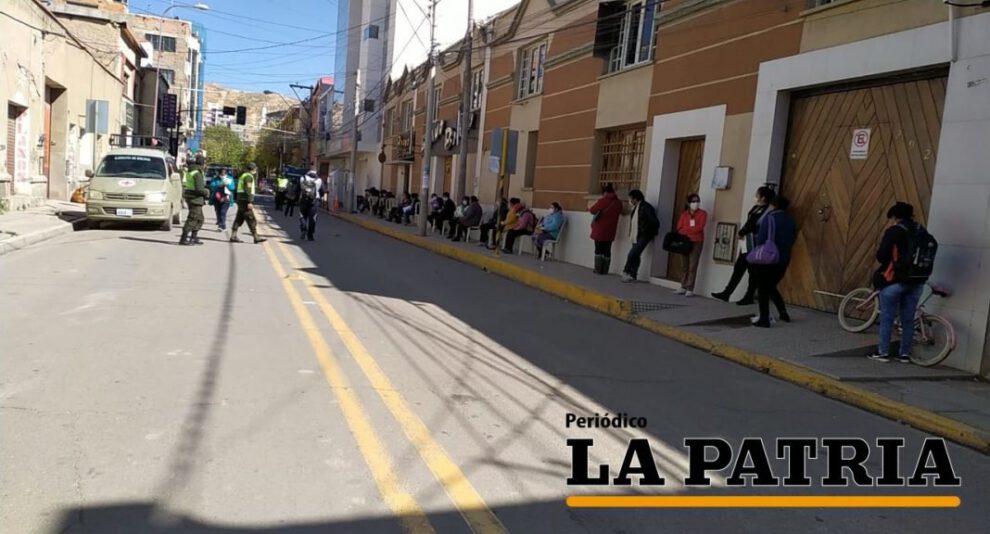 Cuarentena en Oruro durante el día 39