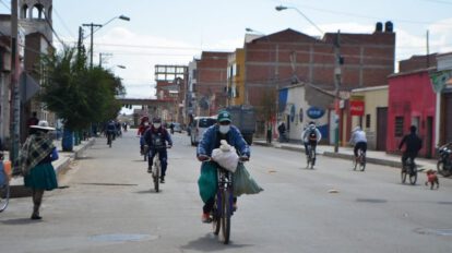 Bicicleta en tiempo de cuarentena