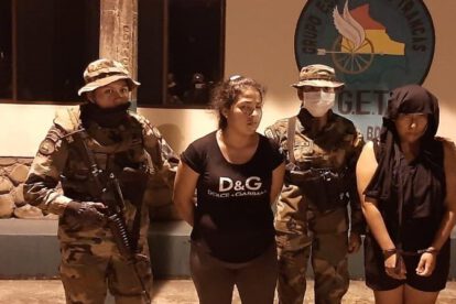 Operativo antidrogas en Cochabamba