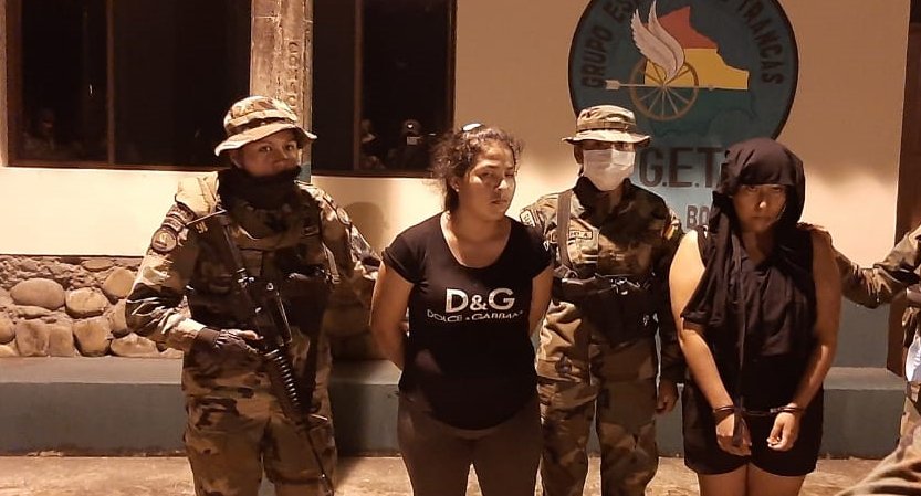 Operativo antidrogas en Cochabamba