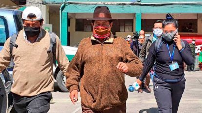 Rafael Quispe pidió hablar en aymara sobre la prevención del coronavirus