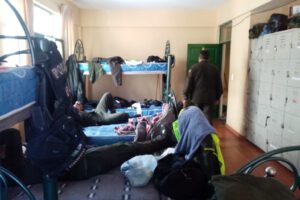 Situación de Policías en Huanuni