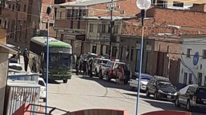 Policías de Huanuni en cuarentena bajo supervisión médica