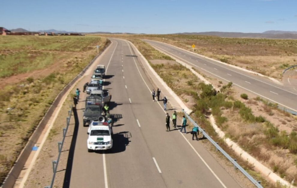 Policías con coronavirus en cumplimiento de su deber