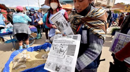 fragilidad de los periódicos bolivianos