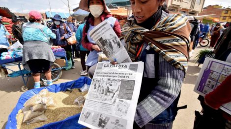 fragilidad de los periódicos bolivianos