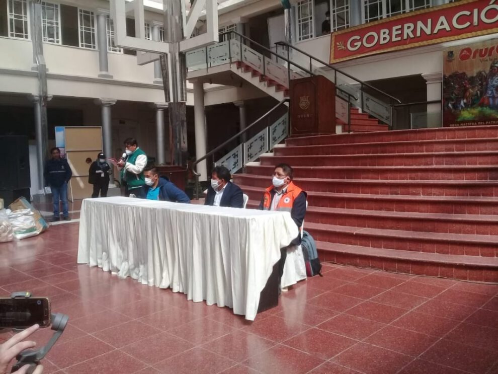 Brigadas de primeros auxilios psicológicos en Oruro para ayudar durante la cuarentena por el Covid-19