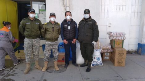 Donativos para familias necesitadas
