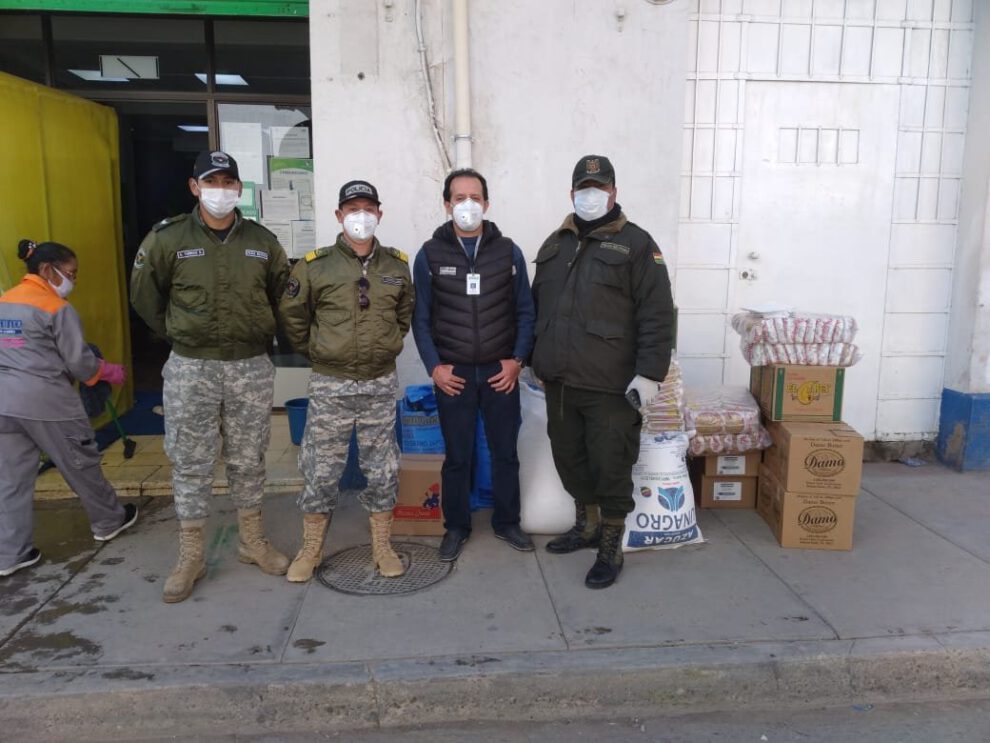 Donativos para familias necesitadas