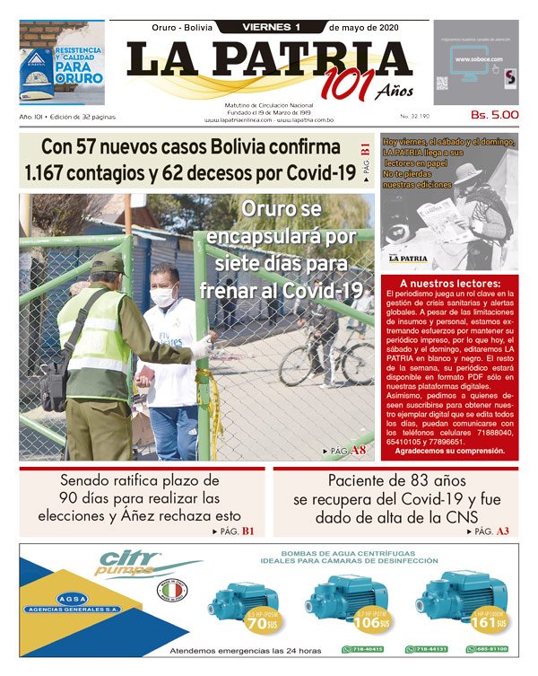 Edición PDF La Patria