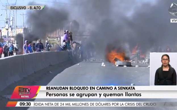 Conflictos en sector del Puente Vela