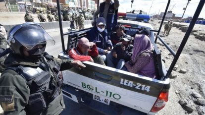 Aprehensiones en El Alto durante conflictos por la cuarentena