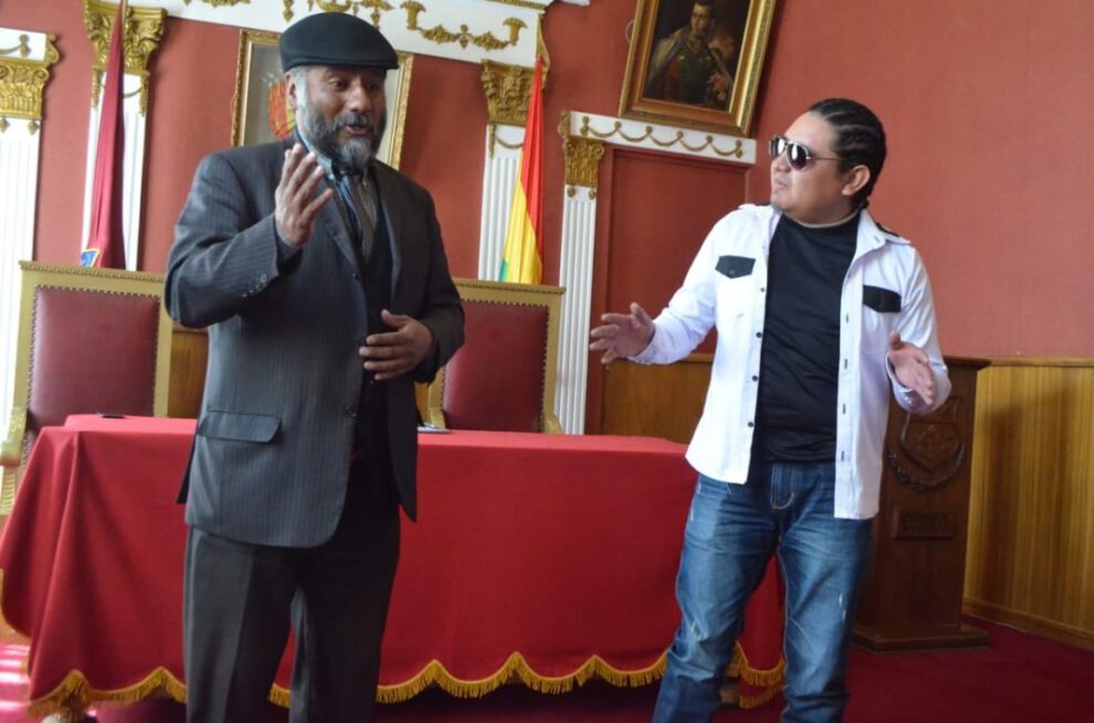 Presentación de la obra teatral La Sanguchera de la Esquina