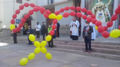 Cadena de Oración ante la Patrona de Oruro