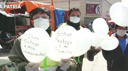 Cadena de oración Oruro por la crisis sanitaria
