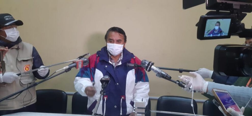Suspensión de actividades educativas en Oruro