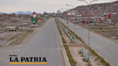 Encapsulamiento en Oruro para evitar el avance del Covid-19