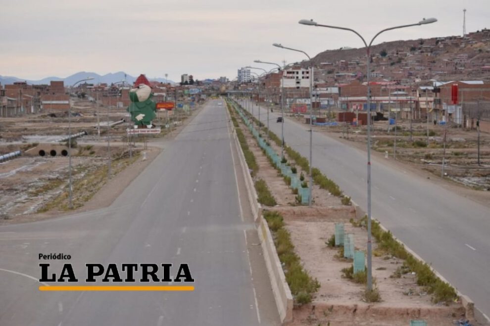 Encapsulamiento en Oruro para evitar el avance del Covid-19