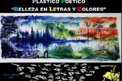 Libro Plástico Poético con obras de Verónica Laura Vargas