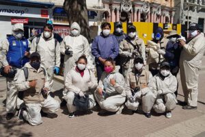 Vi-En donó trajes de bioseguridad a los periodistas