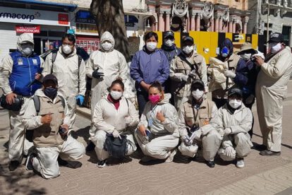 Vi-En donó trajes de bioseguridad a los periodistas