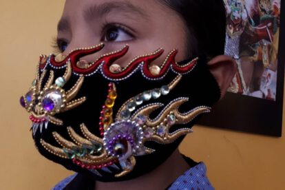 Barbijo de la Diablada, danza del carnaval de Oruro