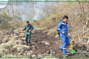 Evo Morales Chiquitanía apagando fuego