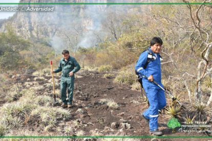 Evo Morales Chiquitanía apagando fuego