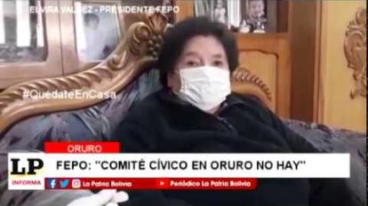 Comité Cívico en Oruro tras la cuarentena