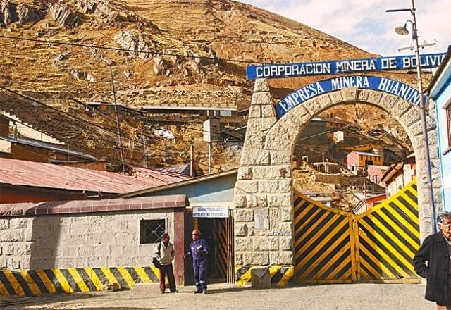Medidas de bioseguridad minería en Huanuni