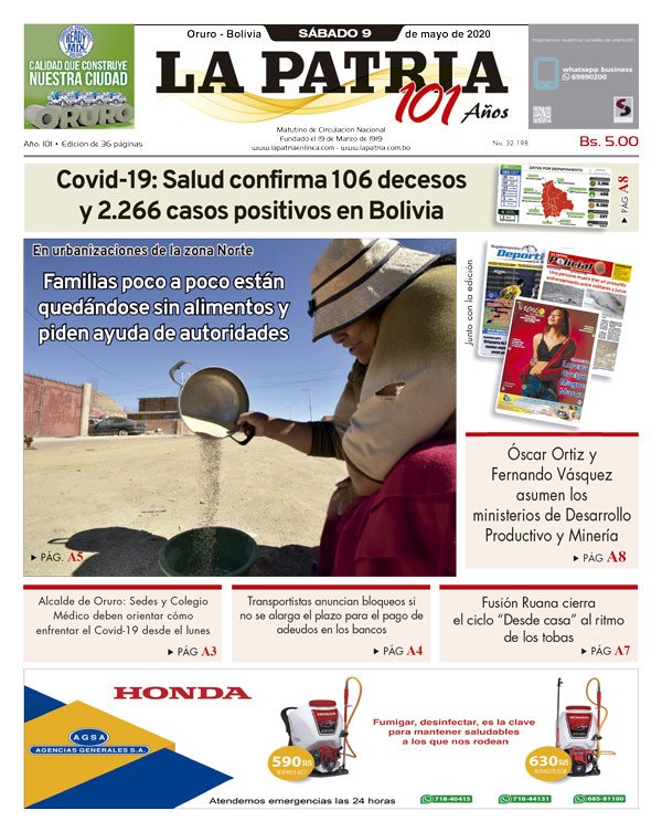 Edición PDF La Patria