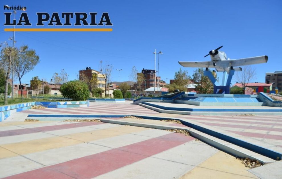 Coronavirus en Oruro: Plazas y parques desolados tras la cuarentena
